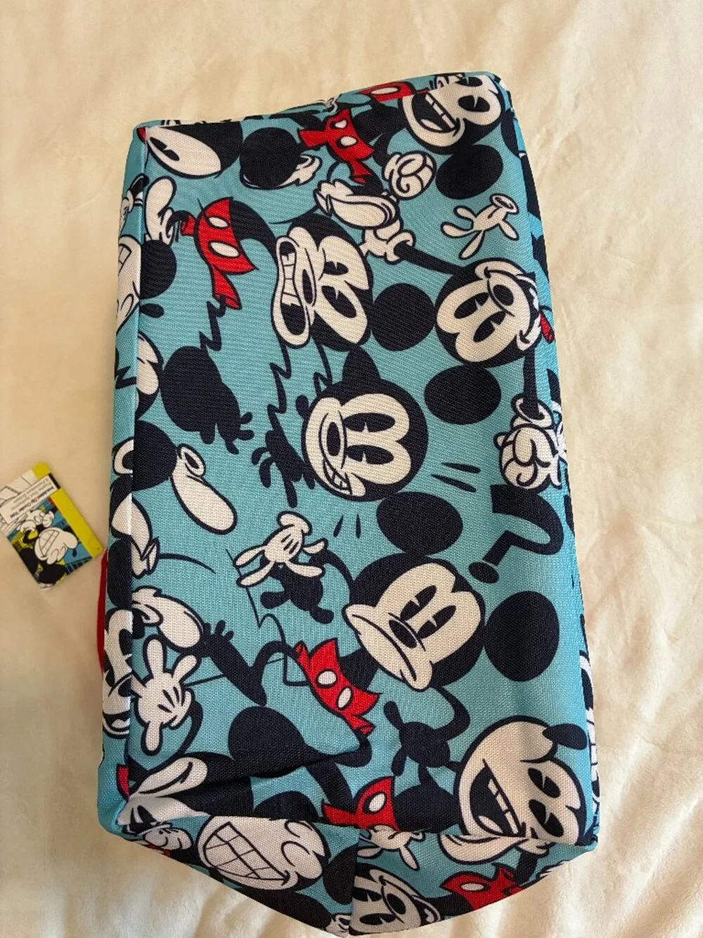 Disney Store Mickey Mouse Insulated Cooler Tote Lunch Bag NWT